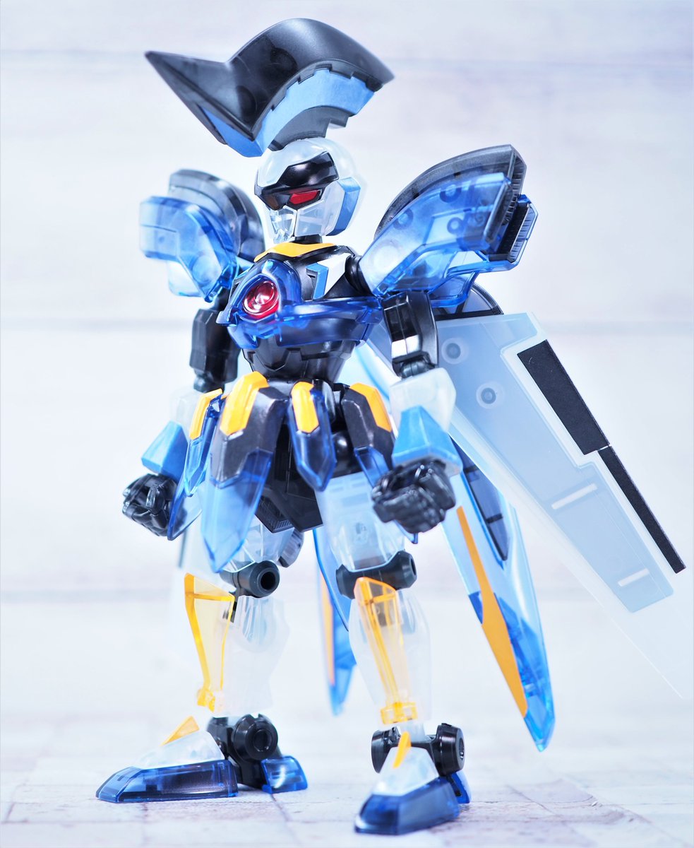 一昨日買った LBX オーディーン リミテッドクリアver. 組み立てました