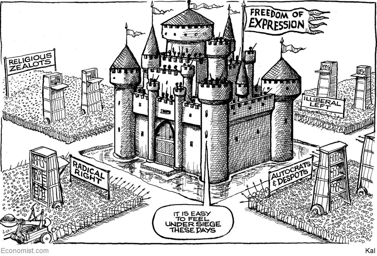kgalovic1's tweet photo. Kal (Kevin Kallaugher) @kaltoons
The Economist
London, UK, August 20, 2022
#FreedomOfExpression #freedomofspeech #freespech
#oppresion #humanrights #politicalsatire #editorialcartoons #politicalcartoons https://t.co/9Fz1hrAtY4