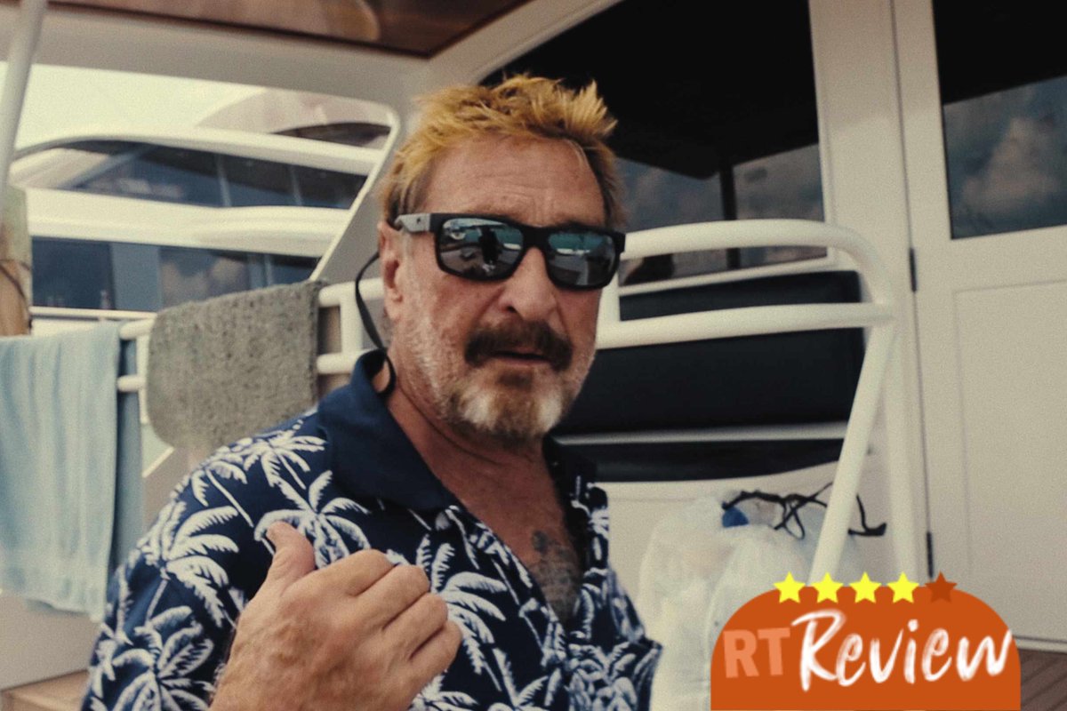 RadioTimes's tweet image. #RunningWithTheDevil review: Outrageous John McAfee doc was made to go viral

radiotimes.com/tv/documentari…