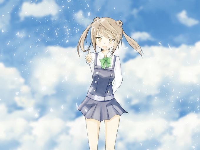 「あー!」#艦これ#満潮 