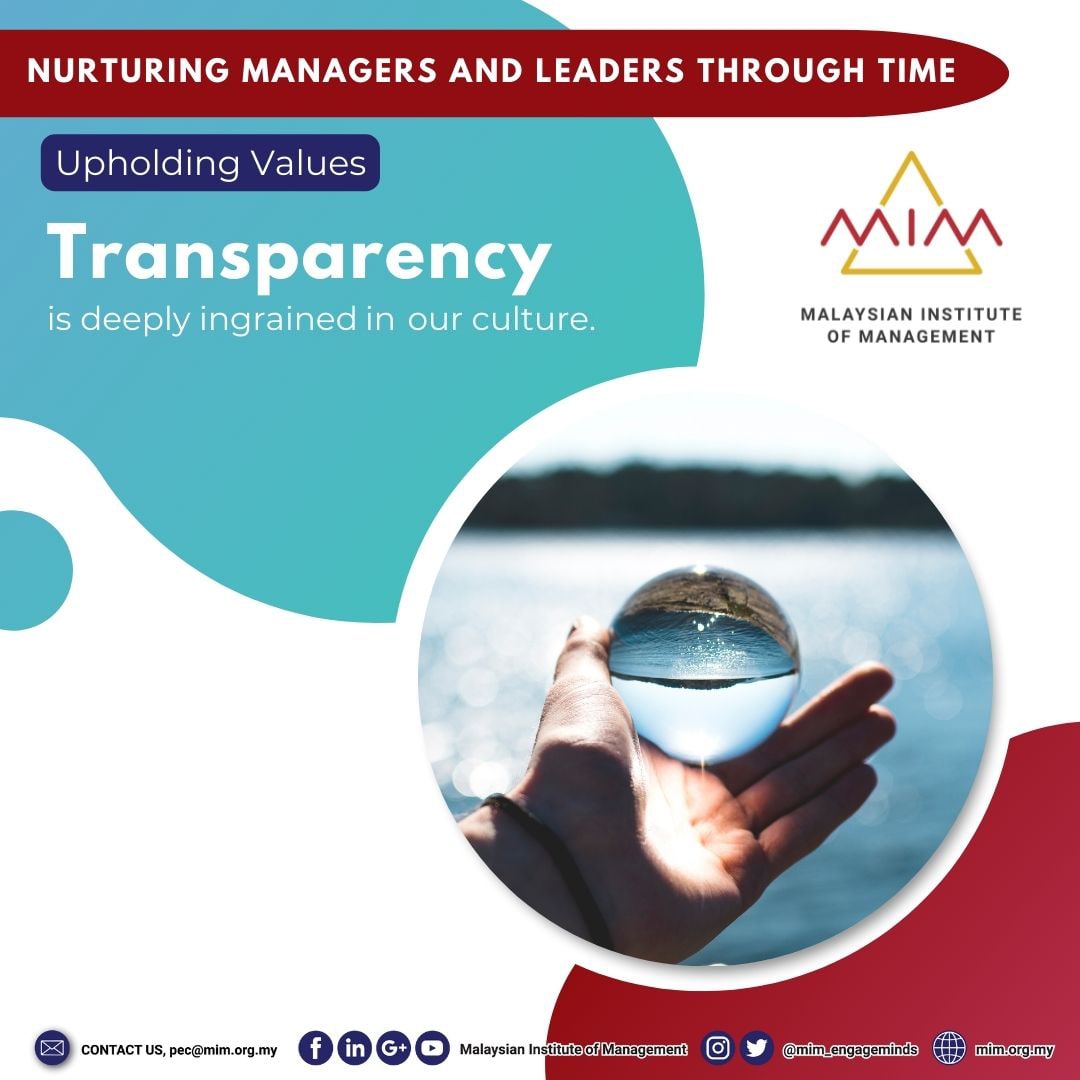 mim_malaysia's tweet photo. Transparency is deeply ingrained our culture.

#mim #mimmalaysia #elevateexperience #mimlaunch https://t.co/OmH5e3CoBd