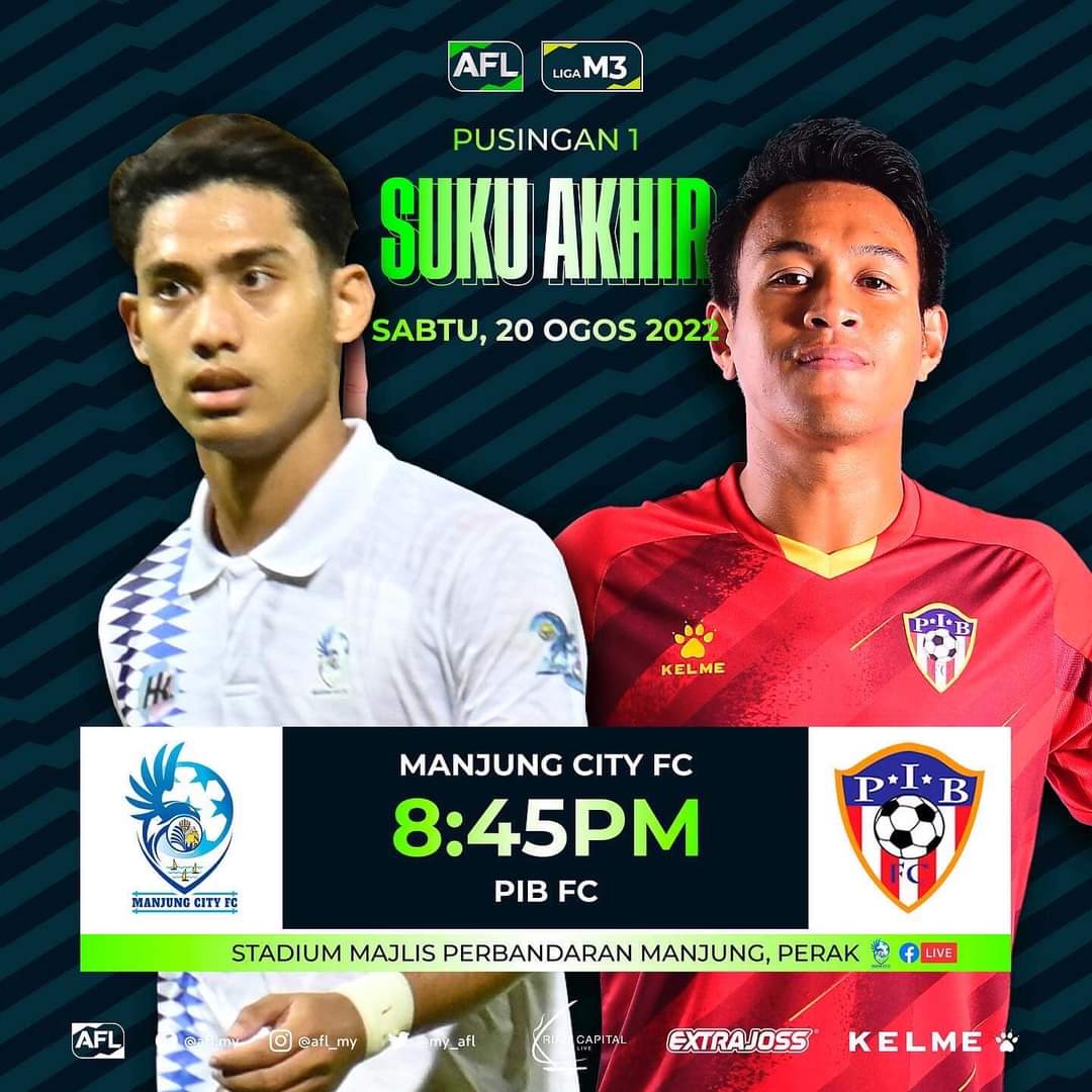 sukanperak's tweet photo. HARI PERLAWANAN! #BRMFC dan #ManjungCityFC beraksi di #SukuAkhir pertama #LigaM3. Moh ke Stadium Mini MINDEF, KL dan Stadium MP Manjung untuk berikan sokongan #LigaM32022 #AFL2022 #MFL2022 #BRM #MCFC #ManjungCity #PerakPower
#Sukan #Perak #SukanPerak https://t.co/V0edXGH4pI
