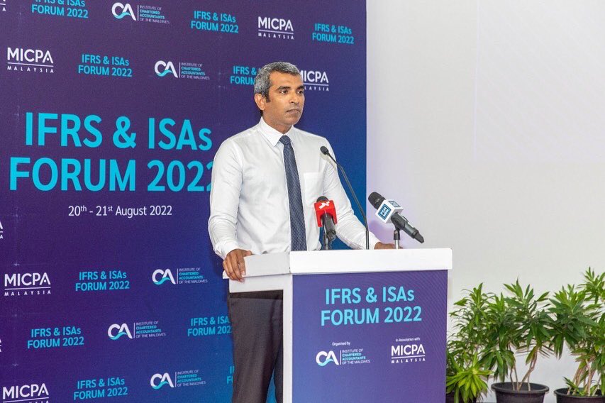 icamaldives's tweet photo. The IFRS and ISAs Forum 2022 begins with 200 participants. The forum addresses the changes to the IFRS and ISAs standards practiced globally. 

#IFRSandISAsforum2022 #paneldiscussion #IFRS #ISAs #Auditingstandards https://t.co/izOgL43Imt