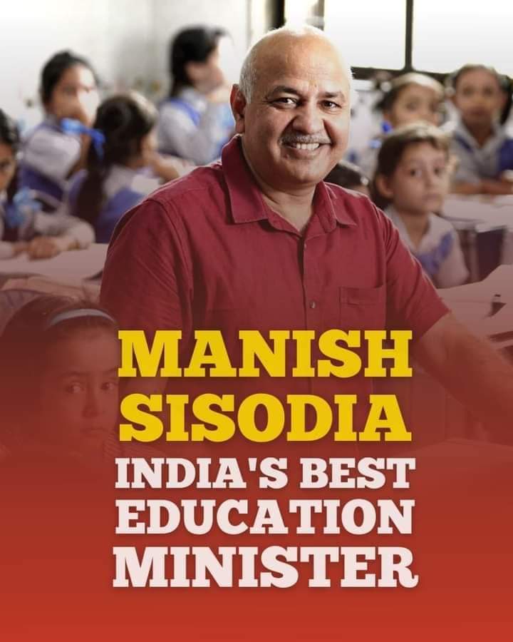 Tinaverma18's tweet photo. #IStandWithManishSisodia 
@ArvindKejriwal @msisodia @ipathak25 @SanjayAzadSln https://t.co/Ke7q9aJPmz