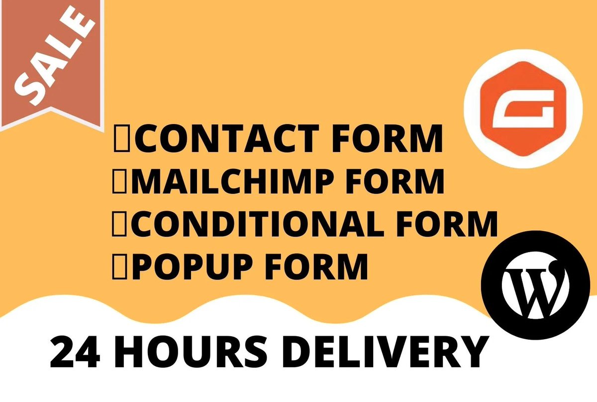 Abduxsalam's tweet image. I will create any custom WordPress form by gravity form
Services
⏩WooCommerce &amp;amp; Mailchimp form
⏩Payment integrate
⏩Gravity Form Poll &amp;amp; Create a quiz
⏩customized emails with a popup form
fiverr.com/share/jPRezL
#mailchimpform #gravityforms #contactform #popupform