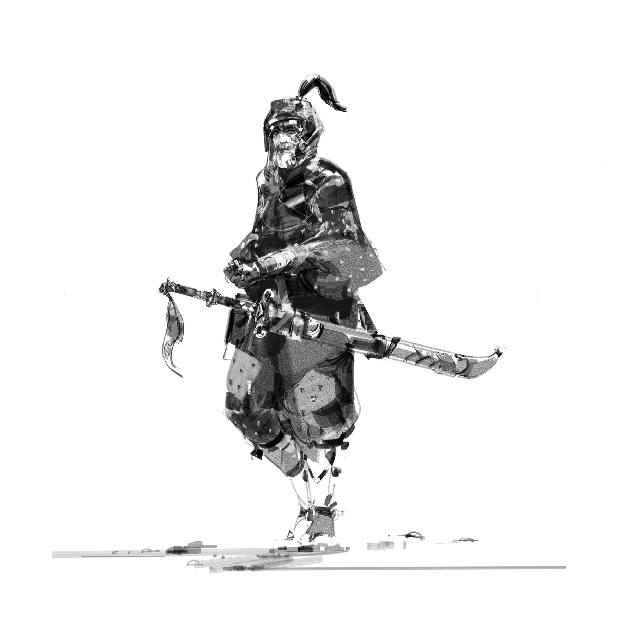 Saturday morning #sketch  more spice traders, this one was done in #Procreate