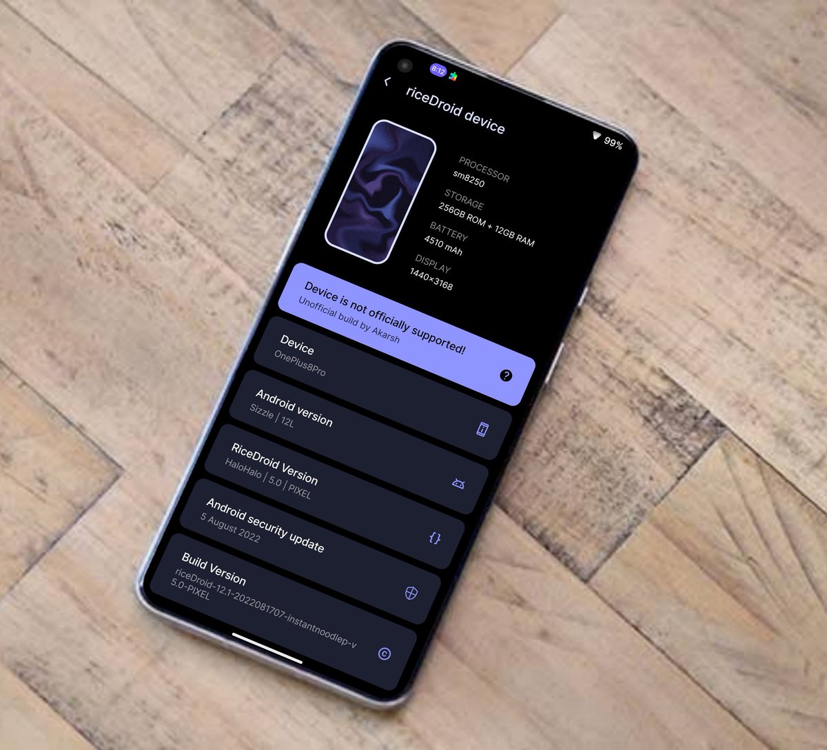 debugtiger's tweet photo. #riceDroid #Custom #ROM ๐ฅ
This is a fantastic ROM for the OnePlus 8 Pro! Probably one of the very best I have ever experienced. Smooth, stable, supported and full of options ๐ฏ
#OnePlus8Pro #Android12 https://t.co/XVnn6GgE2J