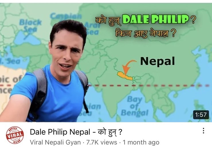 iShzz's tweet photo. The so nepali youtube content i was looking for 😂😂 #Dalephilip https://t.co/fw59MlAXp1