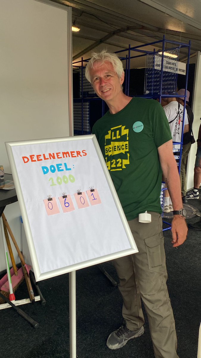 sarah_durston's tweet photo. Great interest in our project #kletsbaar and the #kleurenkruis at Lowlands Science! Well on our way to our goal of 1000 participants, and that is only on day 1! @UMCUtrecht @FSW_UU @DienkeBos #LL22 ##LLscience https://t.co/6vdfyqWDiy