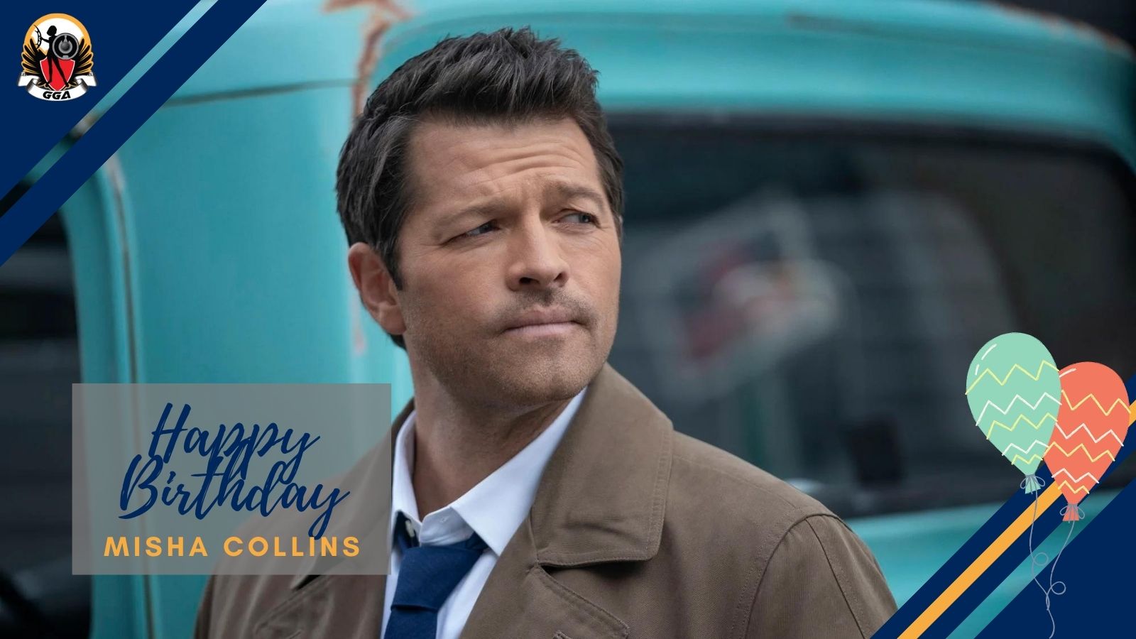 Happy Birthday, Misha Collins, aka Castiel!  