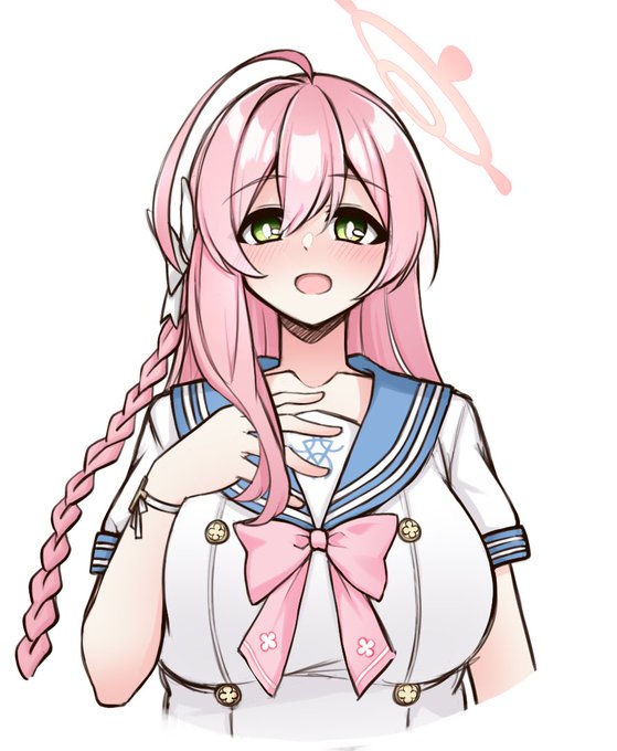 最高最高最高の女(ヘイロー修正版)
#ブルアカ 