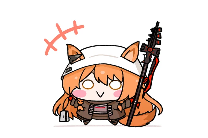 今日はケ--------ちゃん!!!!!!#アークナイツ #明日方舟 #Arknights 