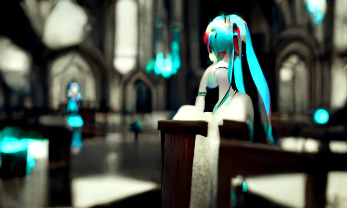 ディスコディフュージョン。なんか初音ミクっぽいのを錬成するようになったけどまだホムンクルスの出来損ないだな 
