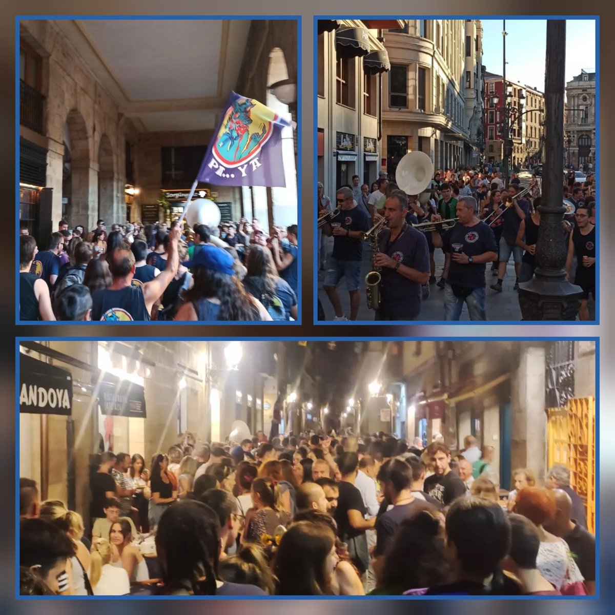 PaYaKonpartsa's tweet photo. EUS//Atzo hasi zen guretzako #AsteNagusia22 , fanfarrea poteorekin alde zaharreko kaleak alaitzen ibili ginen. Gaur egun handia izango dugu.
#AurtenNagusiaEgingoDugu #atzekalde #AsteNagusia22 #AsteNagusiaNagusi #Atzekaldea #astenagusianagusi #atzekaldea #astenagusia22 #Atzekalde https://t.co/JNrLbS3w8z