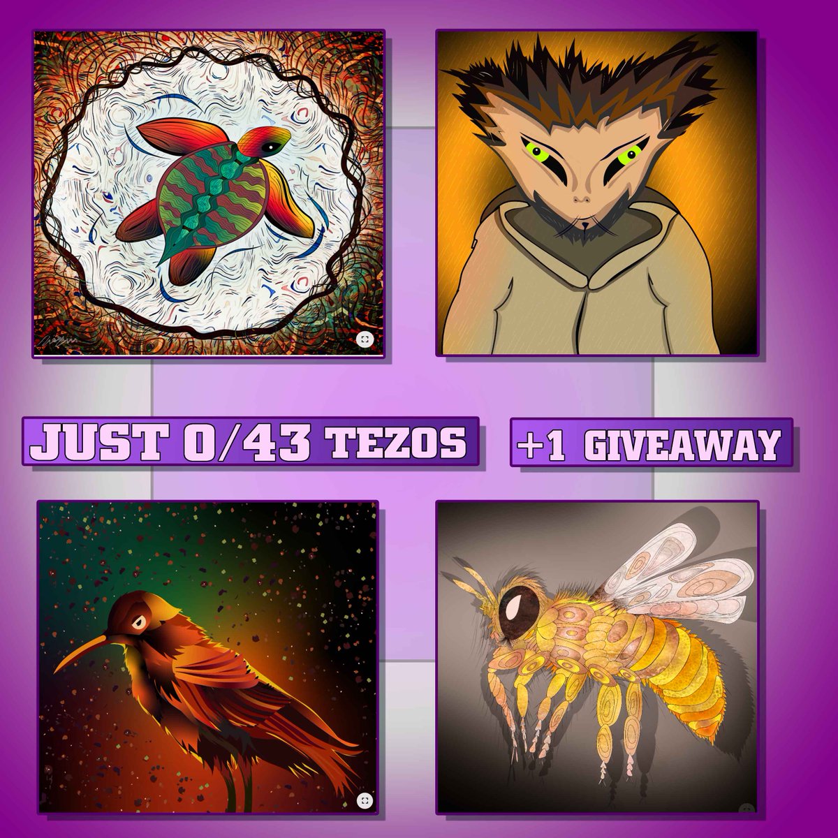 Amir mirjafary's profile | objkt.com objkt.com/profile/tz1bRq… 
Take a look at these designs. 48 hours after this tweet, the remaining editions will be burned
Of course, many works have been sold
#NFTCommunity #objkt #tezos #Giveaway #Giveaways #NFTGiveaways