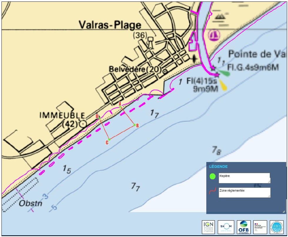 Premarmed's tweet photo. [#Environnement] A compter du 20/08, arrêté @Premarmed réglementant activité en mer au droit littoral de #ValrasPlage (en complément mesures prises sur la plage) pour protéger l'éclosion des œufs d'une tortue Caouanne 🐢 👉 https://t.co/WOh6o71zCk https://t.co/i9lYZfCfRv