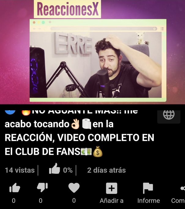 S&iacute;gueme en PORNHUB y mira mis videos reacciones a los mejores videos porno.  https://t.co/zdJyEH8zAu<a href="/tag/gym"class="tags"><span>#gym</span></a><a href="/tag/strong"class="tags"><span>#strong</span></a><a href="/tag/bear"class="tags"><span>#bear</span></a><a href="/tag/pornhub"class="tags"><span>#pornhub</span></a><a href="/tag/modelo"class="tags"><span>#modelo</span></a><a href="/tag/erotic"class="tags"><span>#erotic</span></a><a href="/tag/onlyfans"class="tags"><span>#onlyfans</span></a>