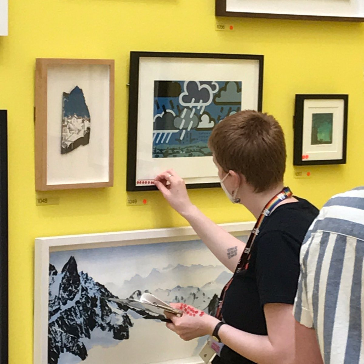 Thanks to everyone who visited the Royal Academy Summer Exhibition and enjoyed my screen print Forecast and a big thank you to all those who bought a copy.
The exhibition finishes on Sunday so it is the last chance to see the show.
#royalacademyofarts #summerexhibition2022