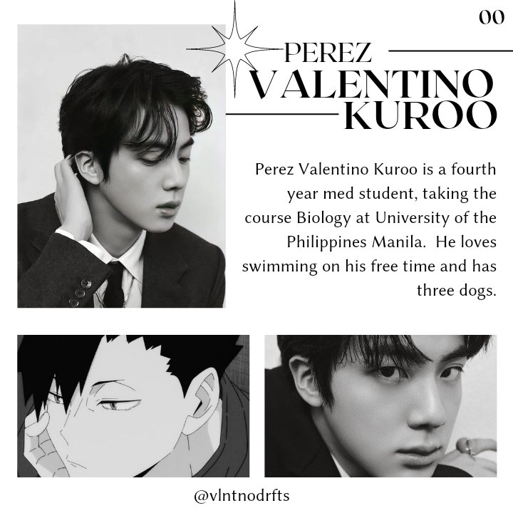 ㅤ
Perez  Valentino  Kuroo
#hqrp ─ like / rt  to  be mutuals.   
ㅤ