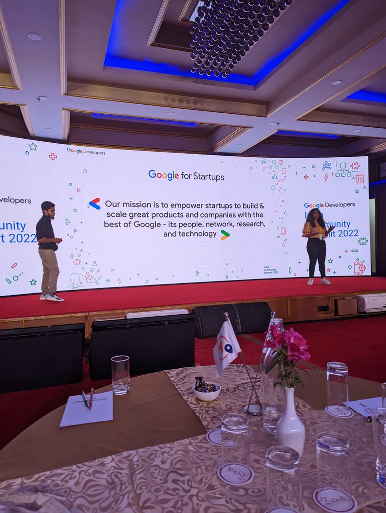 karthik_padman's tweet photo. #googleforstartup talk by @farishcv and Ruchita Agarwal how we can embrace the broader #googlecommunities https://t.co/CHN8De0pCe