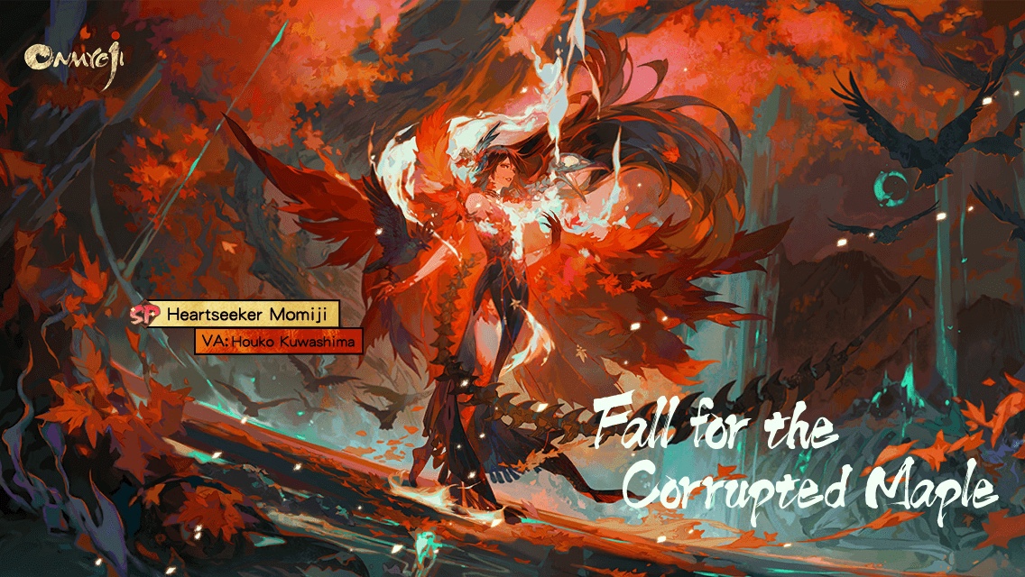 MAlodon's tweet photo. #The brand new SP shikigami Heartseeker Momiji has arrived in Heian-Kyo! Don't miss your chance to form a pact with her! https://t.co/Uw8BY4IkaD