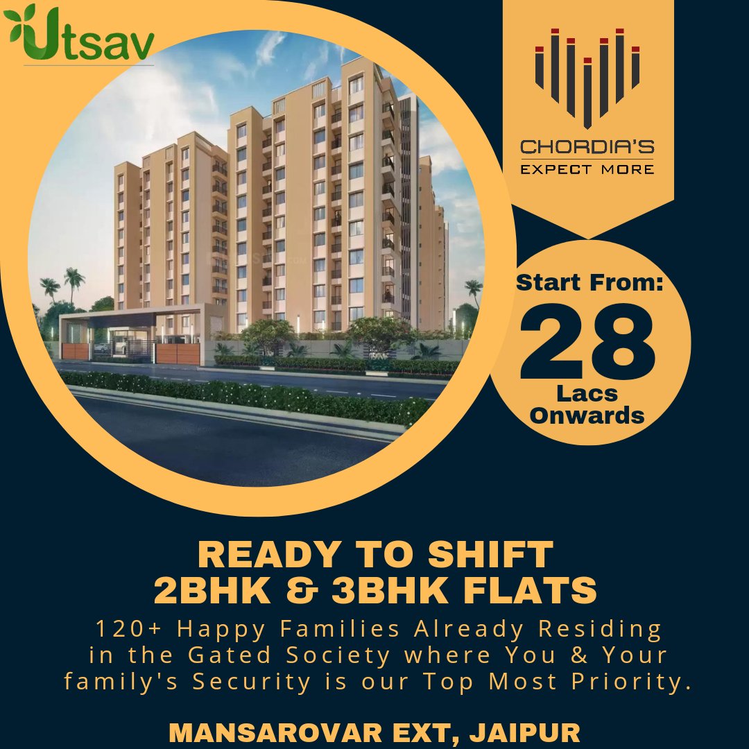 Ready to Shift 2BHK & 3BHK Flats in Mansarovar Jaipur. Call 9772337333
#flatsforsale #flatinjaipur #flats #flatsinmansarovar #mansarovarflats #flatsinjagatpura #jaipurflats #flatsinjaipur #jaipurrealestate #jaipurproperty #jaipurproperties #flatsinvaishalinagar #flatsonajmerroad