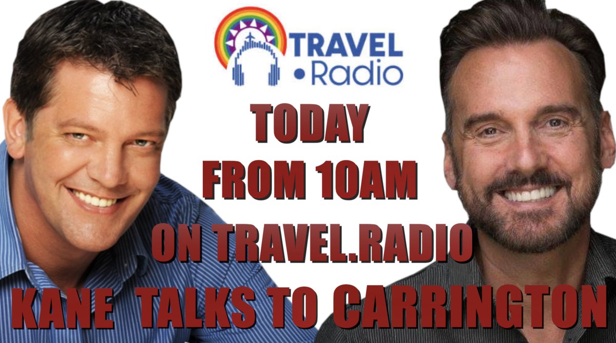 Start your weekend off with a giggle and listen to #SAMKANE trying to keep #HERESHEIS #TIMMYALEXISCARRINGTONWARD in order.....! #ISAIDIT 😜 Today from 10am on travel.radio #TELLINME 🤪 OR just say 'Alexa enable travel dot radio' #SHOULDADONE 😘