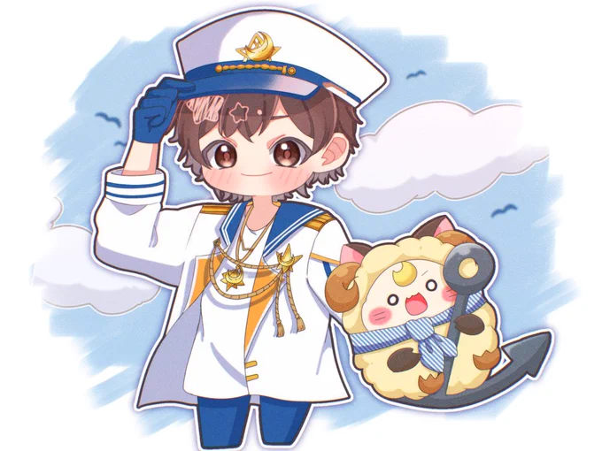 らるちゃんの線画お借りしました〜!!!!めっちゃ可愛い・・・線画少し変えちゃったのごめんね() 