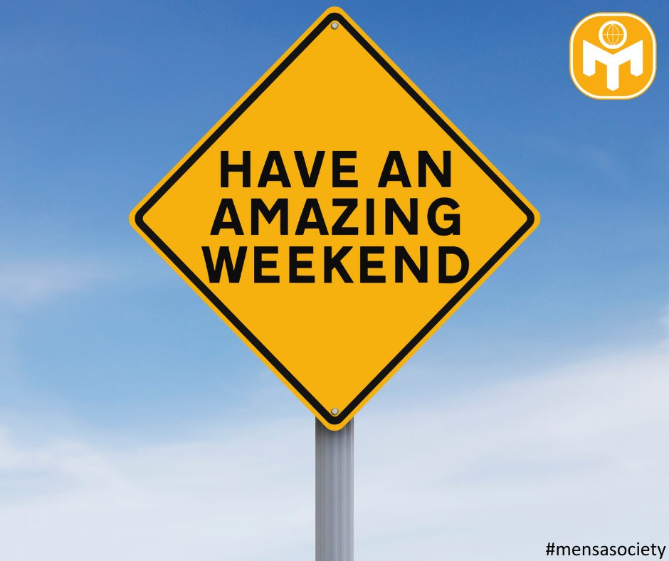 Happy weekend! #mensasociety
