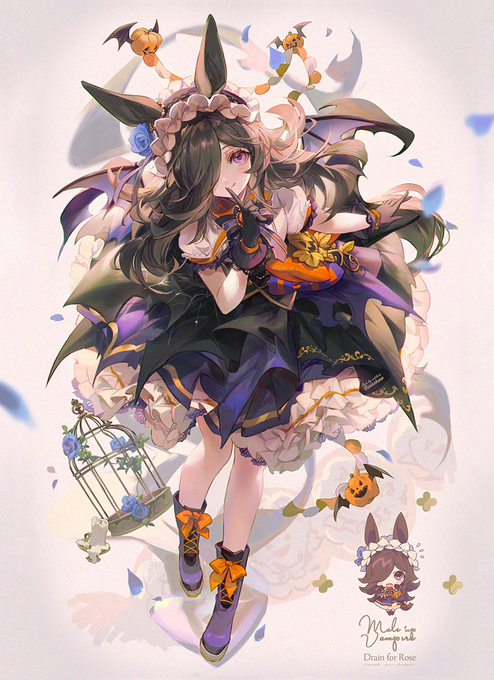 ライス〜ハロウィンドレスのフィギュア楽しみ#ウマ娘 