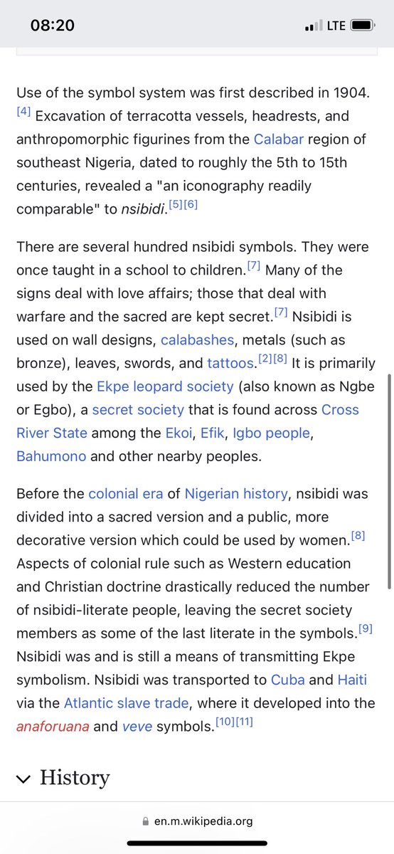 NwabuezeOkoji's tweet image. Nsibidi is a lost ancient writing form used in Southern-Nigeria. Wow!! And they said they met a savage society that needed “civilization and religion”. Wow!!
#lostlanguage