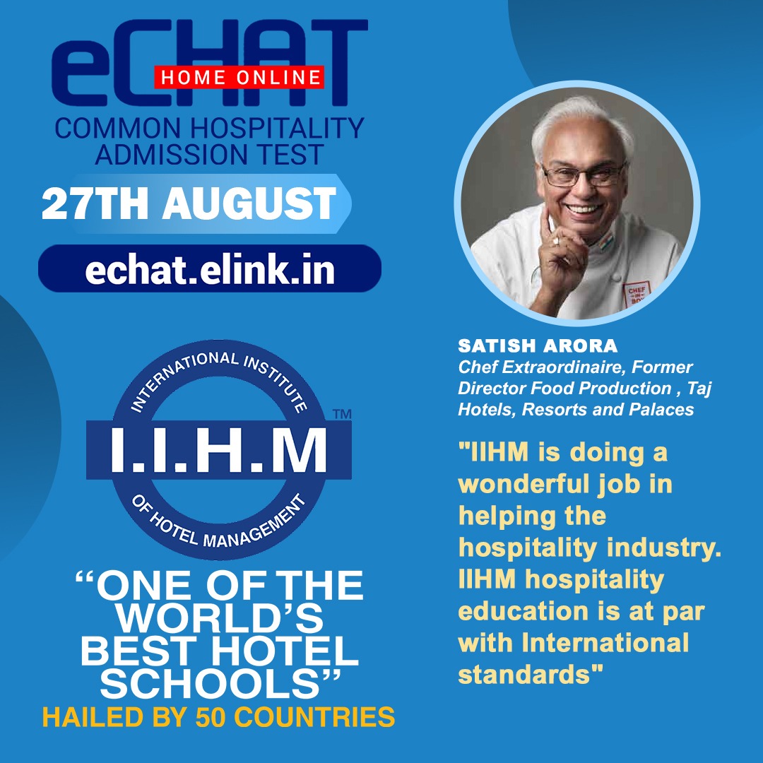 IIHMHOTELSCHOOL's tweet photo. Legendary Chef Satish Arora says IIHM standard of Hospitality Education is at par with International Standards! Become a world renowned Chef only at IIHM. Register today at https://t.co/lgICMNjKBQ to join IIHM. #admission2022 #hospitalityindustry #Chefsofiihm #TrendingNow https://t.co/6RkMgJ0hqU