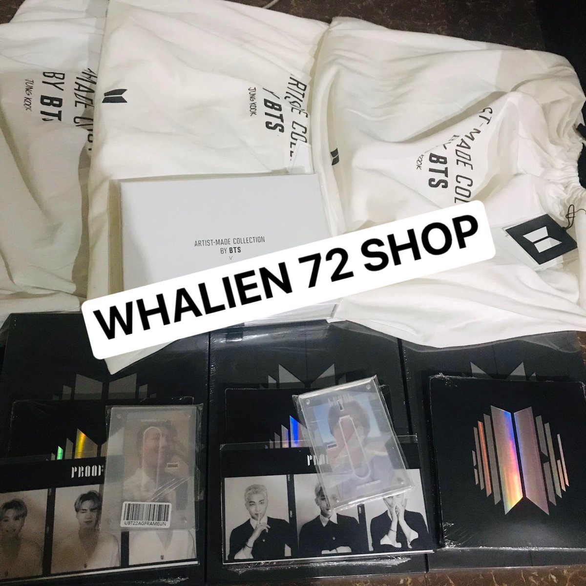 Whalien72Shop's tweet photo. #Whalien72_Arrivals

Box containing some Artist Made Merch and Proof albums just arrived. Kindly wait for our dms po. Thank you! 🤍 https://t.co/WcHA8U2GUR