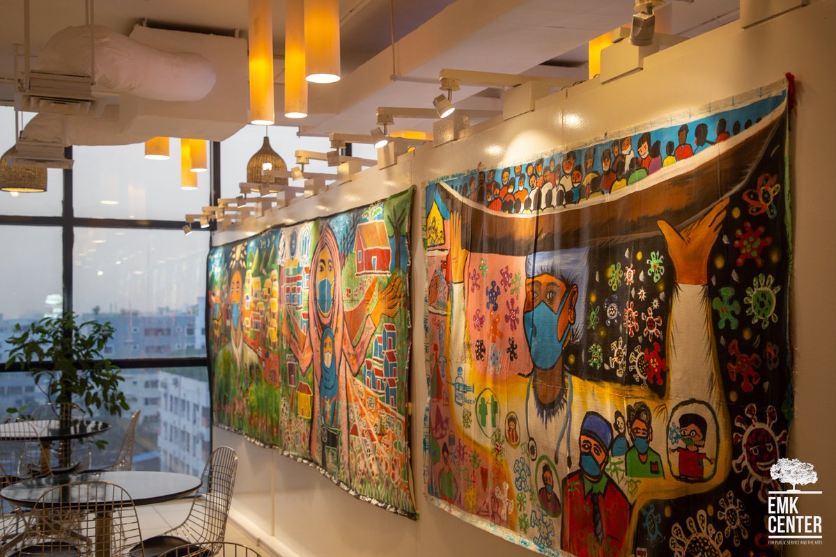 EMKCenter's tweet photo. Exhibition going on!
The exhibition is open for all from 10:00 a.m. to 7:00 p.m.(Except Friday & national holidays)
#emkcenter #artolution #exhibition #arts #art #culture #bangladesh #youth #painting #rohingya #artcamp #children https://t.co/liCYuq9RPo