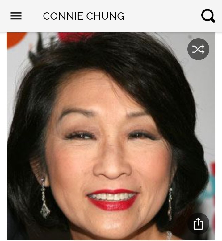 Happy birthday to this great News Anchor and wife to Maury Povich. Happy birthday to Connie Chung 