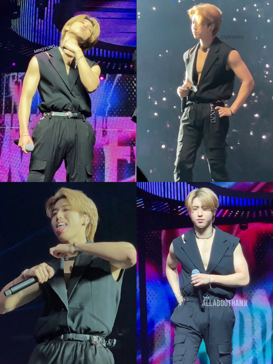 han jisung was insane in this outfit