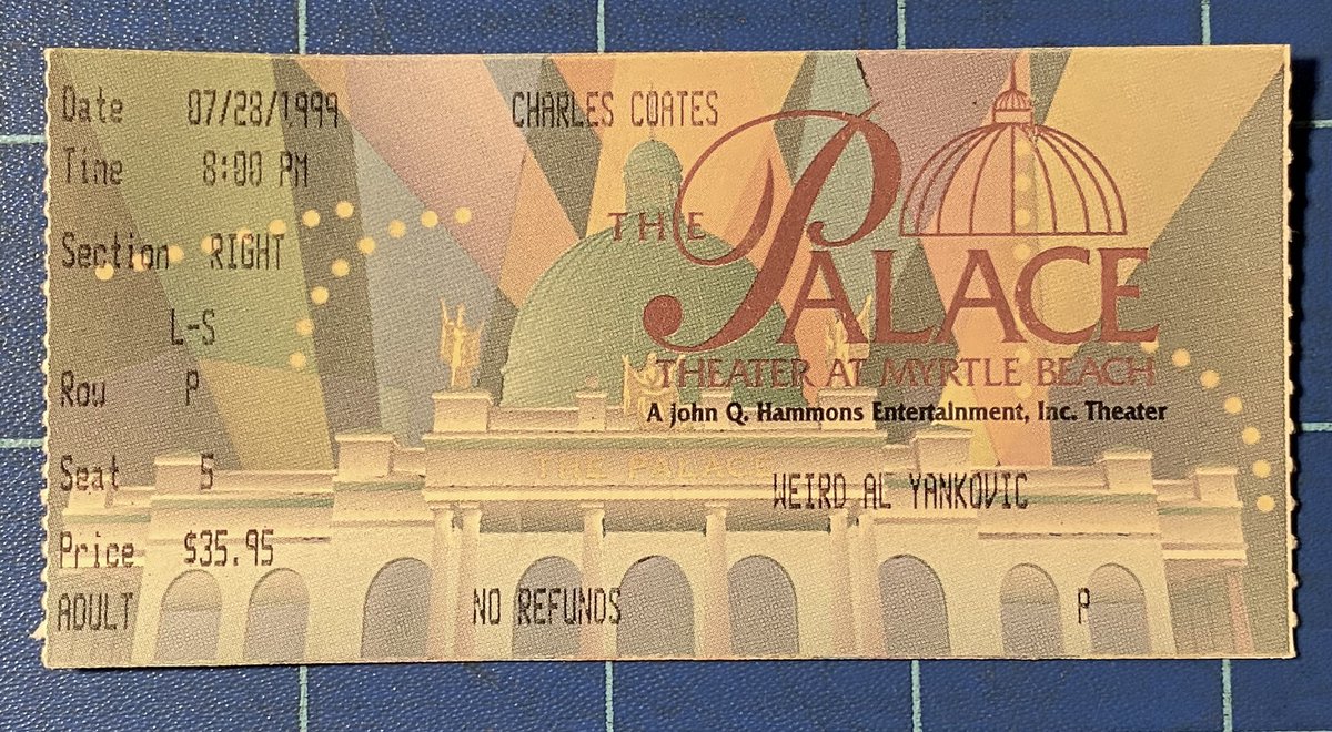 23 years later, and still one of my most prized possessions. You have to look closely, but <a href="/alyankovic/">Al Yankovic</a> is on there. 😁 The Saga Begins era, I believe. By the way Al, standing invite to our house for dinner for Twinkie wiener sandwiches! Expires never. Two islands over. 🤙🏼🌴🌺