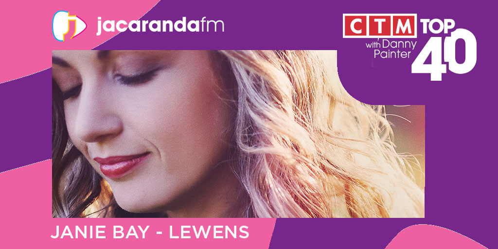 jacarandafm's tweet photo. Hierdie week se nommer 2 op die #JacaTop40 is 'Lewens' van @janiebay! https://t.co/D92Pw2m4CU