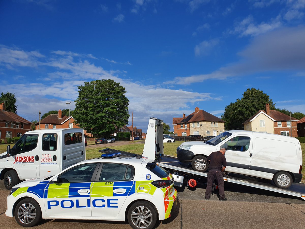 ShardEndWMP's tweet photo. #ShardEnd Officers received information from Residents regarding this π possibly involved in Criminal activity. Officers attended this morning and checks revealed the π has been reported #SORN but still on the Public road. π Recovered.
#NotOnMyPatch
#TaxItOrLoseIt
@BrumPolice https://t.co/VBmTjQ2P24