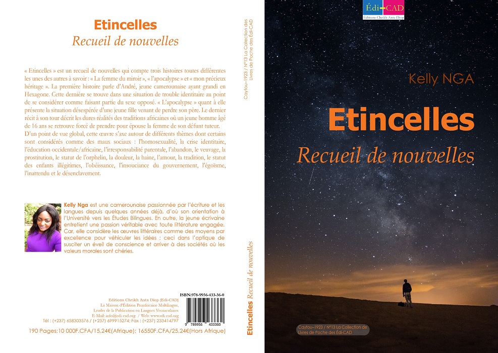 Edi_cad's tweet photo. [Nouvel Parution 📖] 
📌TITRE :Étincelles. Recueil de nouvelles

📌AUTEUR : Sous la direction de Kelly NGA 👨‍💻👨‍💻📕📖📘

🧐 La suite se trouve sur notre site web : 
https://t.co/LC7vZRrbVO https://t.co/TF37whGFA7
