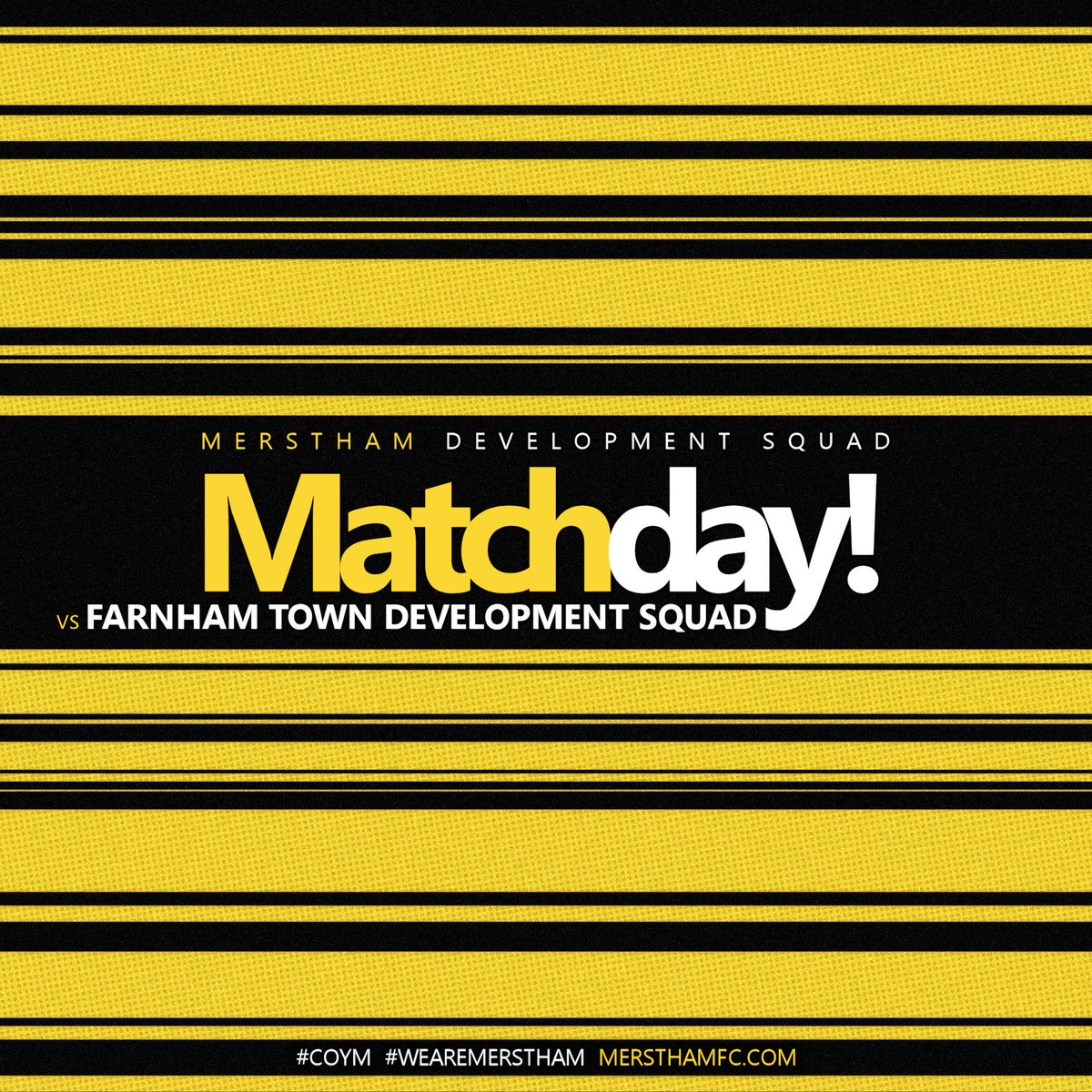 It's game day number 2 for our Development lads today.

We look forward to visiting @farnham_fc this afternoon for a 3pm KO.