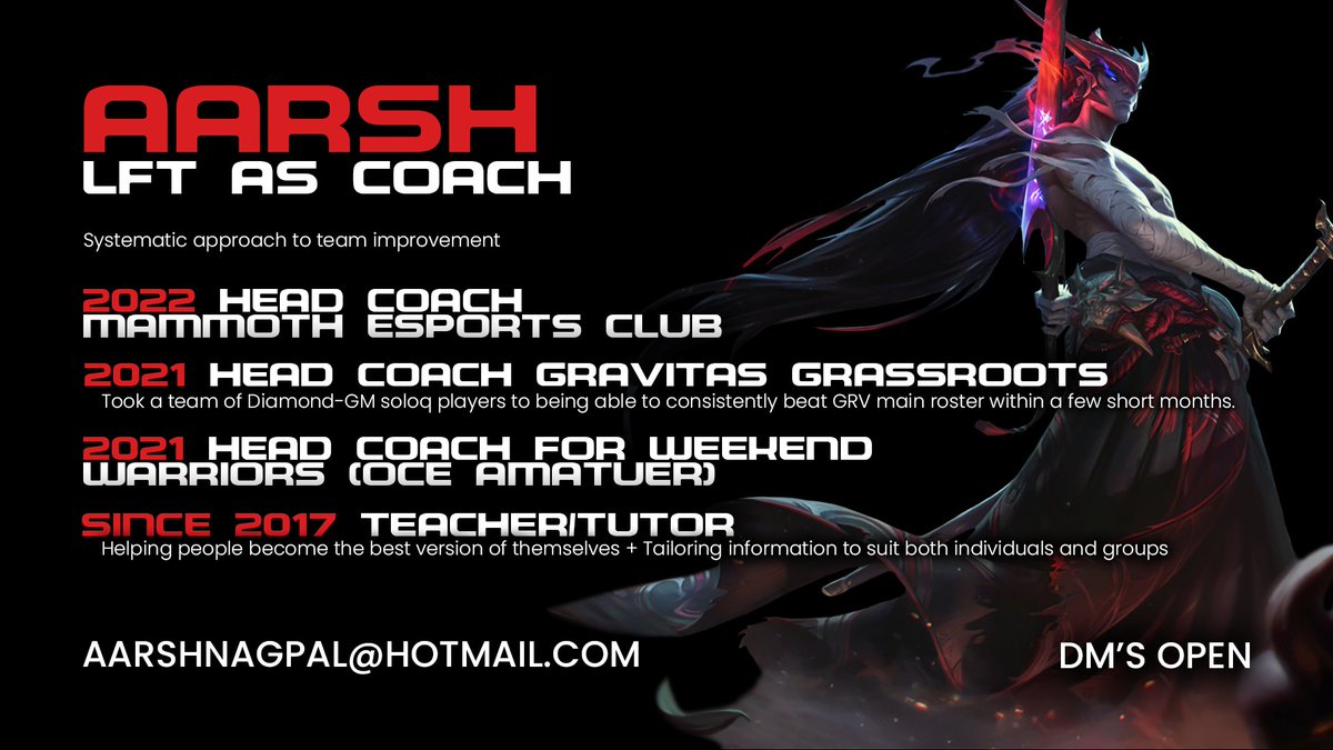 still contracted with MEC till Nov but have been given the chance to explore options early😊 eager to continue on upwards and show that i can help any team meet its maximum potential - references and cv available upon request