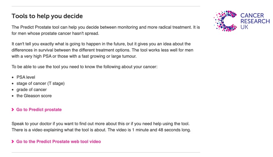 PREDICT PROSTATE tweet media