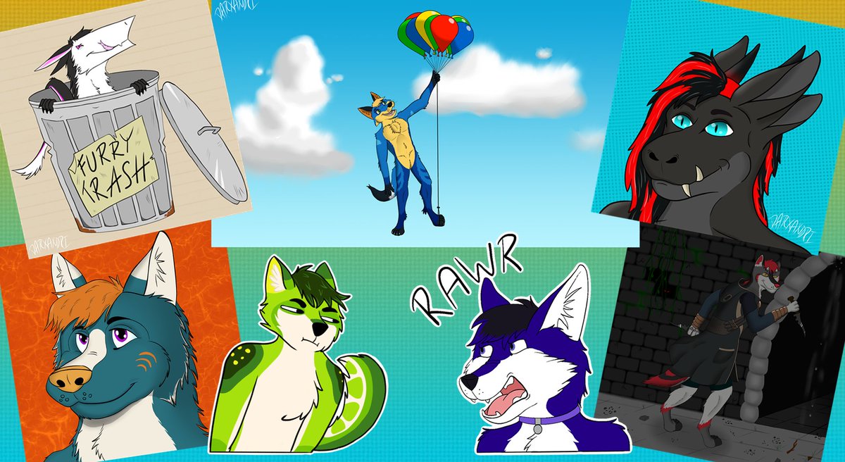 Darxandri's tweet photo. 🎉FREE ART RAFFLE TIME🎉
💙To enter: Follow, Retweet and Like 
⭐️Winners will be able to choose from a badge, full body with SB and 5 stickers.⭐️
❗️RAFFLE ENDS ON AUGUST 30th❗️
I totally missed that we already hit 200 followers so thank you everyone so much. ^^ https://t.co/d3obd1LdO1