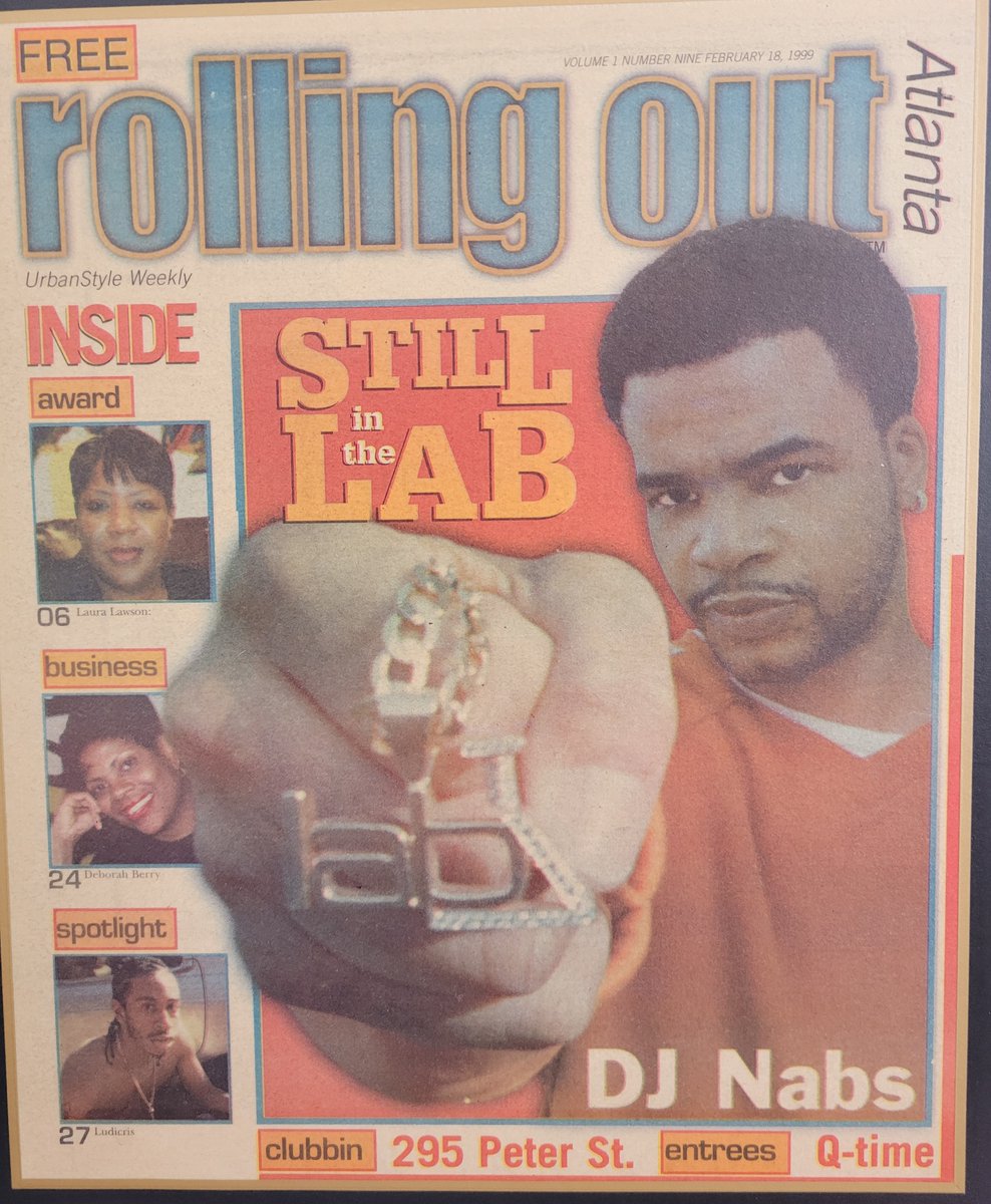djnabsinlab's tweet photo. Feb. 18, 1999 
@RollingOut Cover &amp; Spotlight 
#inthelabwithdjnabs #Ludacris https://t.co/3yfiQ2Iicn