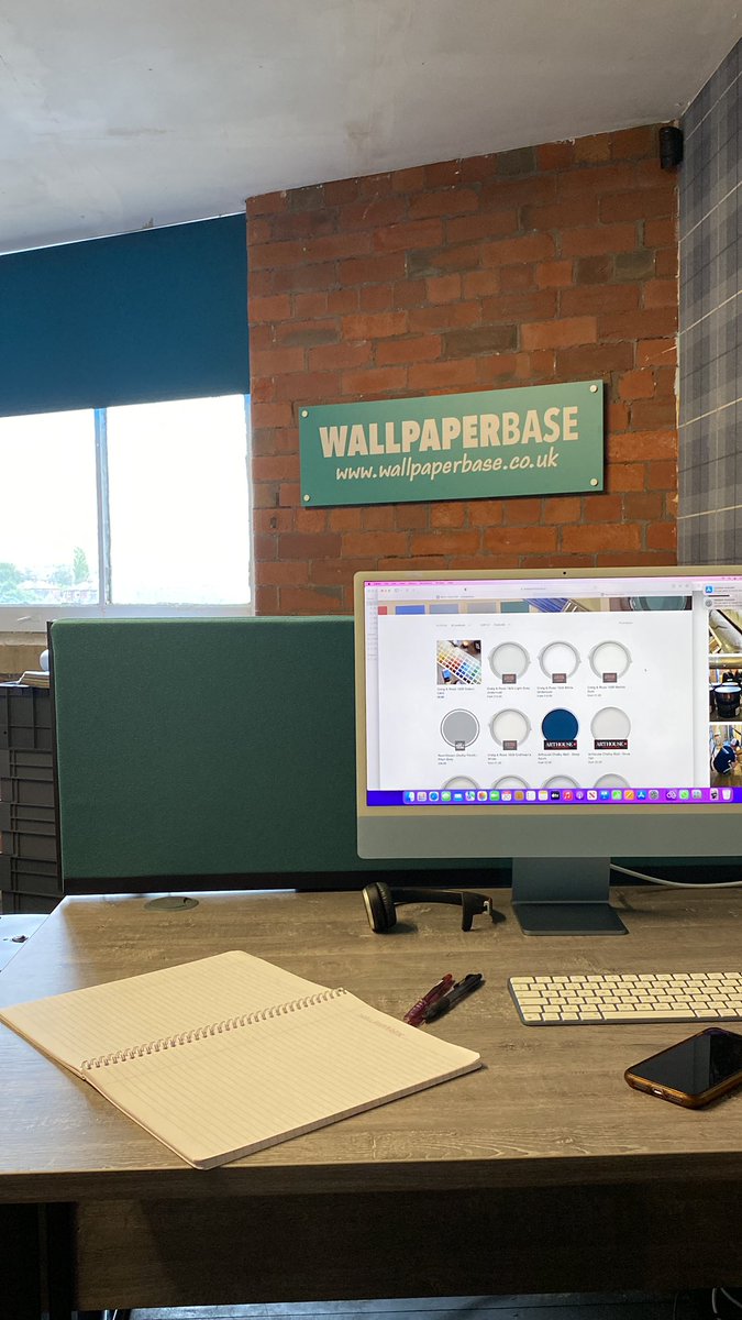 WallpaperbaseUK's tweet photo. The weathers not the best this morning.. how are you spending your Saturday? #wallpaperbase #craig&amp;rose #arthouse https://t.co/sEYn4nk4qX