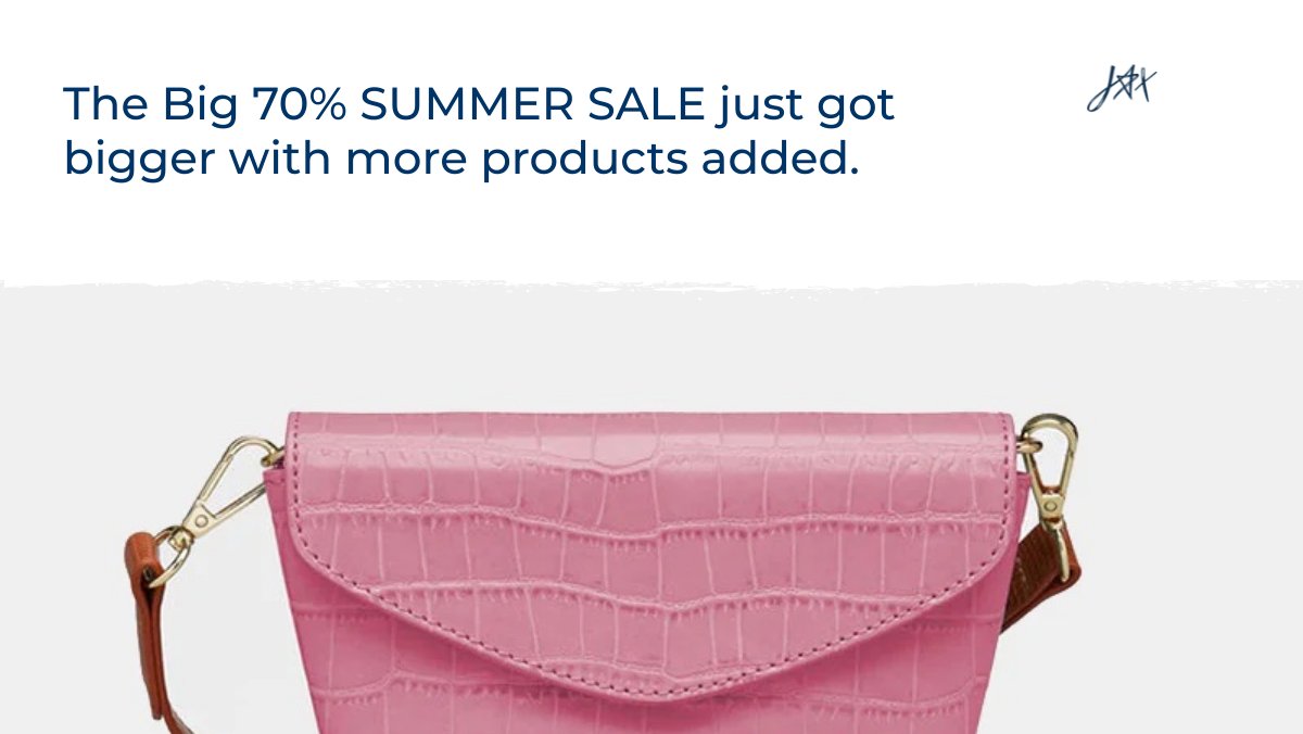 Our BIG SUMMER SALE just got bigger!