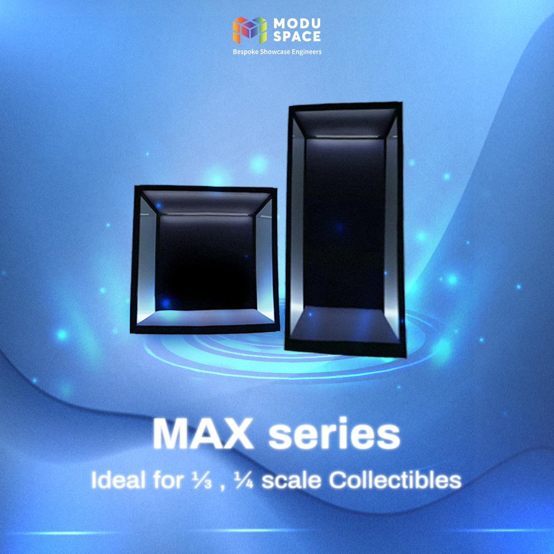 moduspace's tweet photo. Our display cases come in a wide range of series from the DF, MAX, MAX Plus and Sixth series, practically giving you limitless choices in customising your display cases and shelving to coordinate with the rest of your spaces. 😁
https://t.co/uEDwvAfZxS
#collector #toycollector https://t.co/CvTUrtGJeE