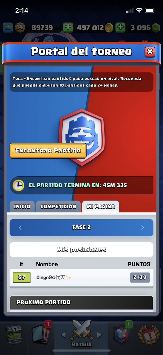 Fase 3 Asegurada (Sin jugar el ultimo día)
Ty por la ayuda <a href="/Victor_CrX/">Victor™</a>