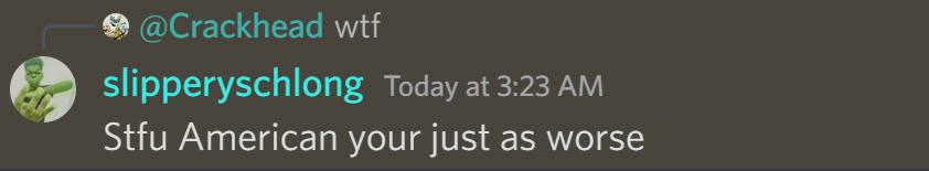 AaaaWHAT111's tweet photo. this fucking server omfg https://t.co/SCBbgTTwQD